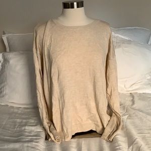 H&M Sweater with Back Zipper Detail